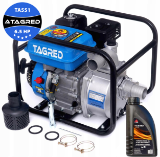 Petrol Water Pump, 6.5HP, 36,000 L/h, 2”