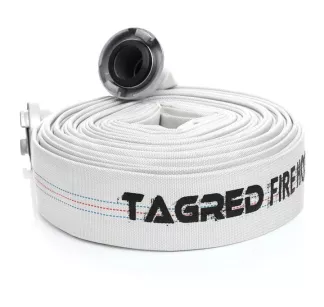 Fire hose with quick couplings for pumps 1 inch, 20m, PU PVC