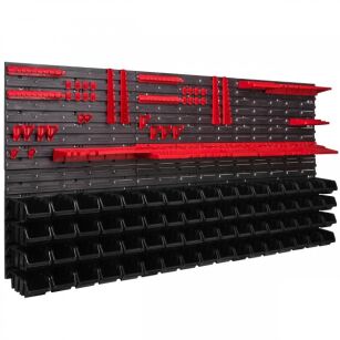 Workshop board 1728 x 780 mm with holders and 68 bins