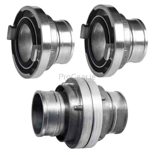 3'' 78mm Quick Coupling for Fire Hoses, Set of 2 Quick Couplings