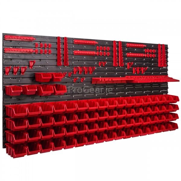 Workshop board 1728 x 780 mm with holders and 74 bins.