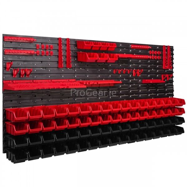 Workshop board 1728 x 780 mm with holders and 75 bins.
