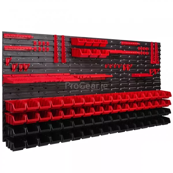 Workshop board 1728 x 780 mm with holders and 75 bins.