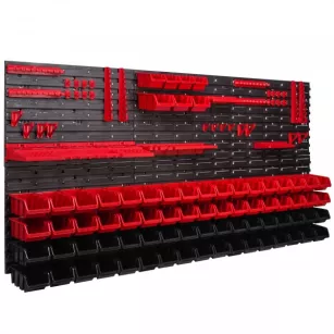 Workshop board 1728 x 780 mm with holders and 75 bins.