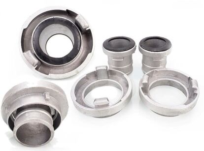 1'' 26mm Quick Coupling for Fire Hoses, Set of 2 Couplings