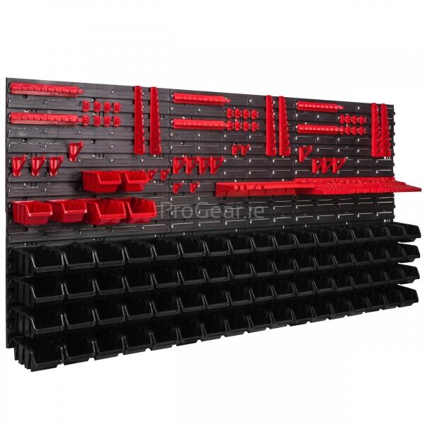 Workshop Tool Board 1728 x 780 mm with Hooks and 74 Bins