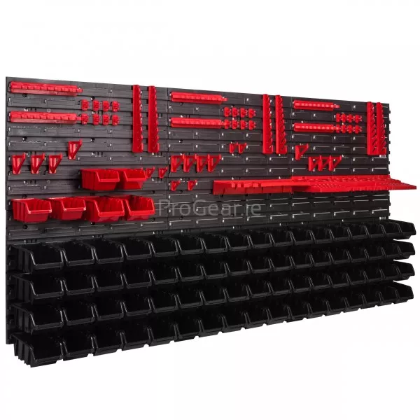 Workshop Tool Board 1728 x 780 mm with Hooks and 74 Bins