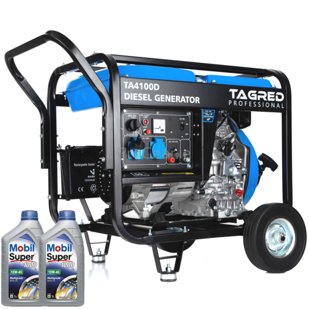 TAGRED Power Diesel Generator 2x230V 4100W