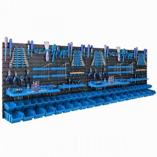 Workshop Board 234 x 78 cm with Holders and 46 Bins