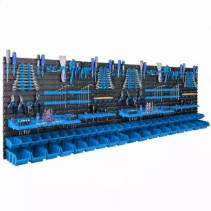 Workshop Board 234 x 78 cm with Holders and 46 Bins